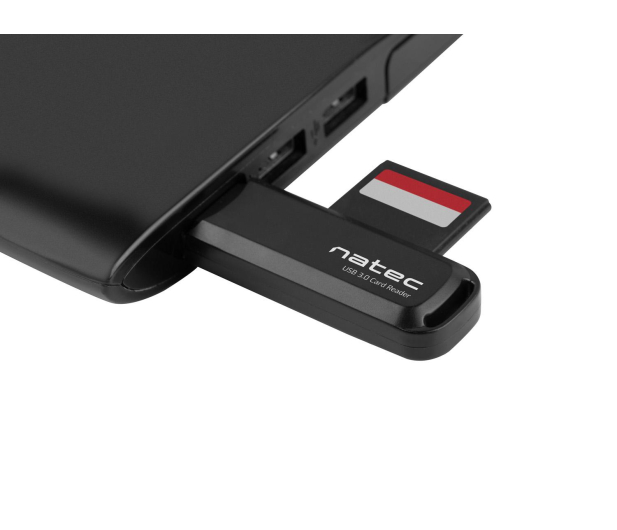 Natec CZYTNIK KART SCARAB 2 SD/MICRO SD USB 3.0 CZARNY - 1470199 - zdjęcie 4